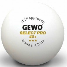 М'ячі для настільного тенісу Gewo Select Pro 40+ ITTF 6 шт (86481200)