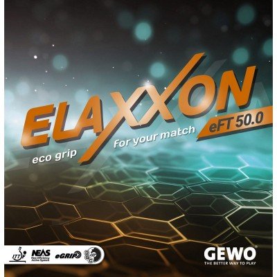 Накладка для ракетки Gewo Elaxxon eFT 50.0 2.1 black (11373910021), код: 10192