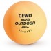 М'ячі для настільного тенісу Gewo AWR Outdoor 40+ orange 6шт (96614200), код: 10135 М'ячі для настільного тенісу Gewo AWR Outdoor 40+ orange 6шт (96614200), код: 10135
