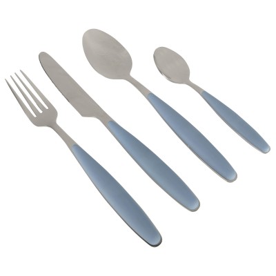 Набір столових приборів Gimex Cutlery Colour 16 Pieces 4 Person Blue (6910171), код: 8270