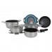 Набір посуду Gimex Cookware Set induction 9 предметів Silver (6977226) Набір посуду Gimex Cookware Set induction 9 предметів Silver (6977226)