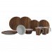 Сервіз столовий Gimex Tableware Nature 16 Pieces 4 Person Wood (6913100) Сервіз столовий Gimex Tableware Nature 16 Pieces 4 Person Wood (6913100)