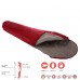 Спальний мішок Grand Canyon Whistler 190 13°C Red Dahlia Left (340001), код: 10584