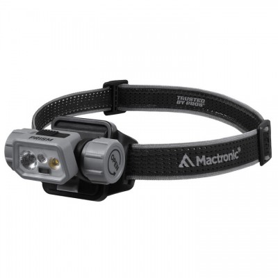 Ліхтар налобний Mactronic Prism (650 Lm) Cool White/RGB LED Recharg Type-C Helmet Kit (THL0141), код: 12228