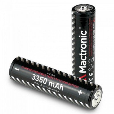 Акумулятор Mactronic Li-ion 18650 3350 mAh (RAC0026), код: 8456