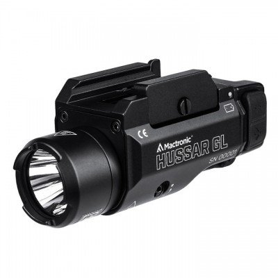 Ліхтар тактичний Mactronic Hussar GL (900 Lm) Gun Mount (THG0011), код: 12225
