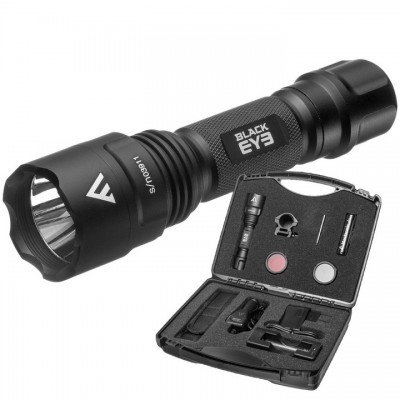 Ліхтар тактичний Mactronic Black Eye 650 (650 Lm) Recharg Type-C Gun Mount RGB Kit (L-MX532L-RC/SET3), код: 12161