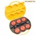 Комплект ліхтарів професійних Mactronic M-Flare (65 Lm) Amber Magnet Synch Recharg 12/220V (PSD0012), код: 12408