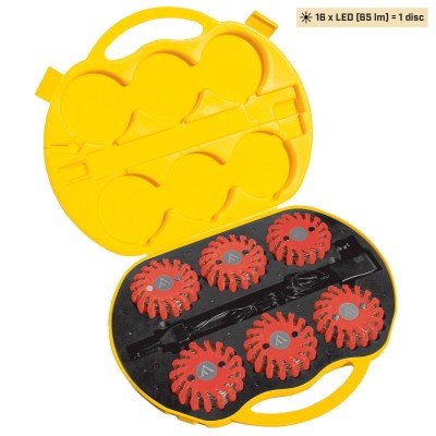 Комплект ліхтарів професійних Mactronic M-Flare (65 Lm) Red Magnet Synch Recharg 12/220V (PSD0017), код: 12409