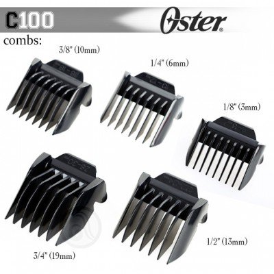 Oster 076105-550-051 набор насадок к машинке С100, код: 1328