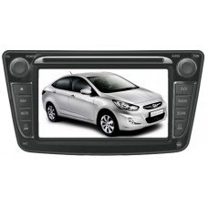 Штатная магнитола Phantom DVM-1010G x5, Hyundai Accent 2011