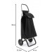 Сумка-Візок Rolser Saquet LN 2 Negro (SAQ055-1023), код: 10231