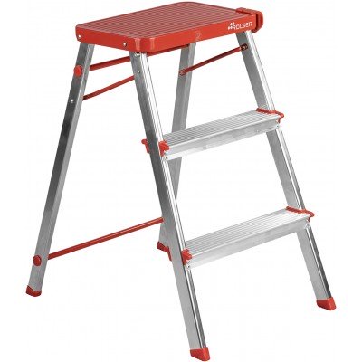 Драбина Rolser Taburete M/3 3 щаблі Rojo (MET3001-1009), код: 10010
