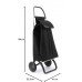 Сумка-Візок Rolser Saquet LN 2 Negro (SAQ055-1023), код: 10231