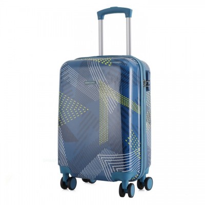 Валіза Semi Line 20" (S) Blue Pattern (T5652-1), код: 8365