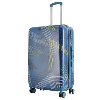 Валіза Semi Line 28" (L) Blue Pattern (T5652-3), код: 8367