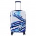 Валіза Semi Line 24" (M) White/Blue Print (T5653-2), код: 12253