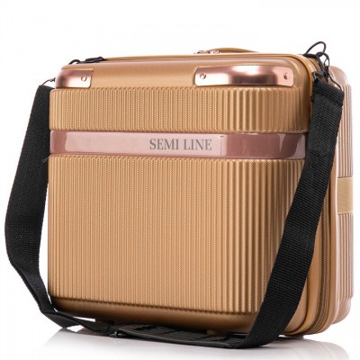 Бьюті-Кейс Semi Line 16L Gold (T5667-1), код: 9692
