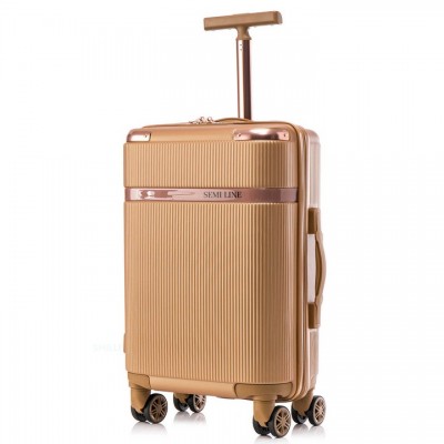 Валіза Semi Line 20" (S) Gold (T5667-2), код: 8515