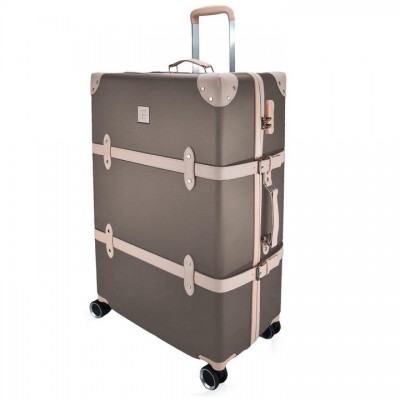 Валіза Semi Line 28" (L) Brown/Pink Cream (T5673-4), код: 8539