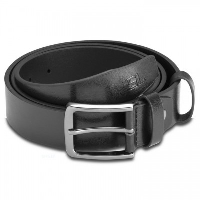 Ремінь чоловічий шкіряний Semi Line Black (P8230-0 L), код: 8829