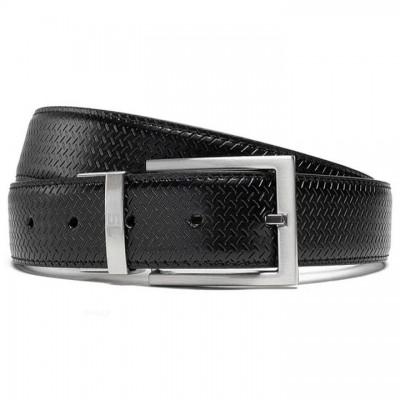 Ремінь чоловічий шкіряний Semi Line Black/Brown (P8232-0 XL), код: 8838