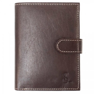 Портмоне чоловіче шкіряне Semi Line RFID Brown (P8266-1), код: 10609