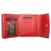 Гаманець жіночий шкіряний Semi Line RFID Red (P8274-2), код: 10590