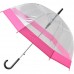 Парасолька Semi Line Transparent-Pink (2507-5), код: 11787 Парасолька Semi Line Transparent-Pink (2507-5), код: 11787