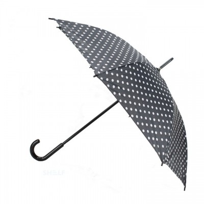Парасолька Semi Line Black White Dots (L2037-3), код: 11790