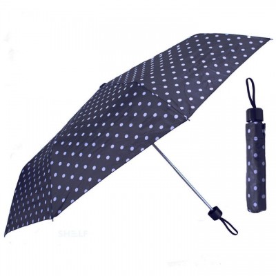 Парасолька Semi Line Black White Dots (L2036-4), код: 12154