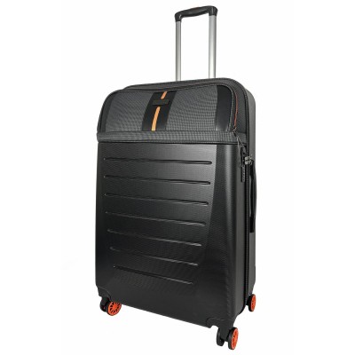 Валіза Semi Line 28" (L) Black/Orange Line (T5734-3), код: 12380