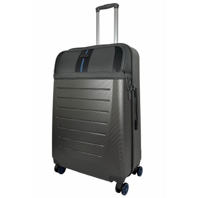Валіза Semi Line 28" (L) Dark Brown/Blue Line (T5736-3), код: 12381