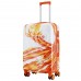 Валіза Semi Line 24" (M) White/Orange Print (T5655-2), код: 12454 Валіза Semi Line 24" (M) White/Orange Print (T5655-2), код: 12454