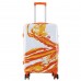 Валіза Semi Line 24" (M) White/Orange Print (T5655-2), код: 12454
