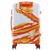 Валіза Semi Line 24" (M) White/Orange Print (T5655-2)