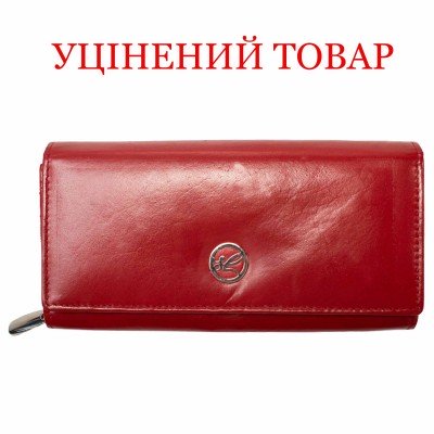 Гаманець жіночий шкіряний Semi Line RFID Red (P8273-2) Discounted, код: 12289