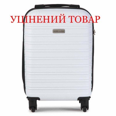 Валіза Semi Line 18" (S) White (T5489-1)_Discounted, код: 12535