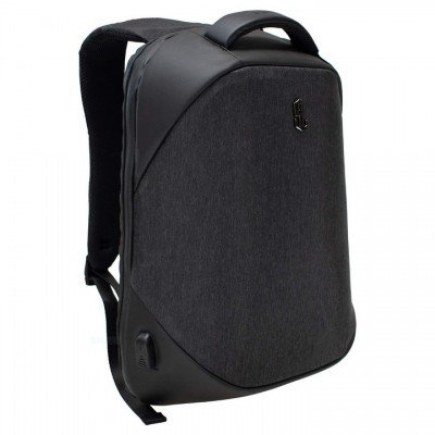 Рюкзак міський Semi Line USB 16 Dark Grey (P8253-0), код: 8412