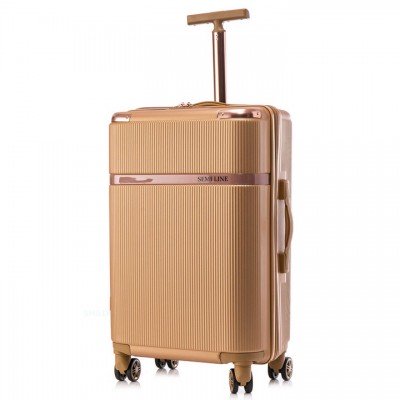 Валіза Semi Line 24" (M) Gold (T5667-3), код: 8516