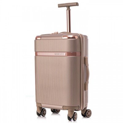 Валіза Semi Line 20" (S) Champagne (T5668-2), код: 8525