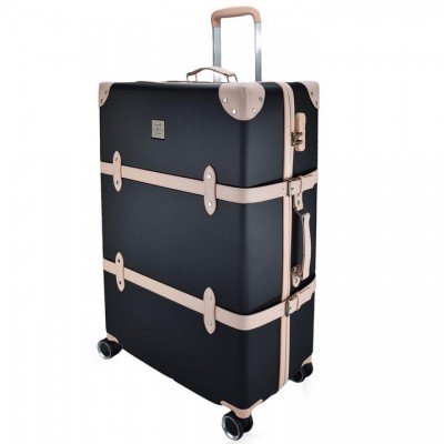 Валіза Semi Line 28" (L) Black/Pink Cream (T5671-4), код: 8528