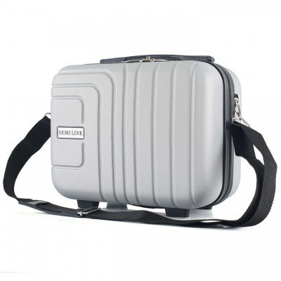 Бьюті-Кейс Semi Line 18L Light Grey (T5762-1), код: 8625