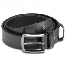 Ремінь чоловічий шкіряний Semi Line Black (P8230-0 XL)