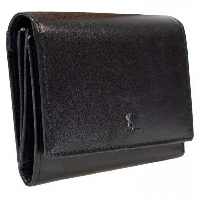 Гаманець жіночий шкіряний Semi Line RFID Black (P8263-0), код: 10597