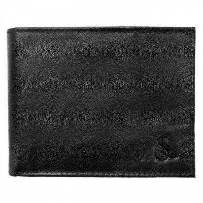 Портмоне чоловіче шкіряне Semi Line RFID Black (P8275-0), код: 10611