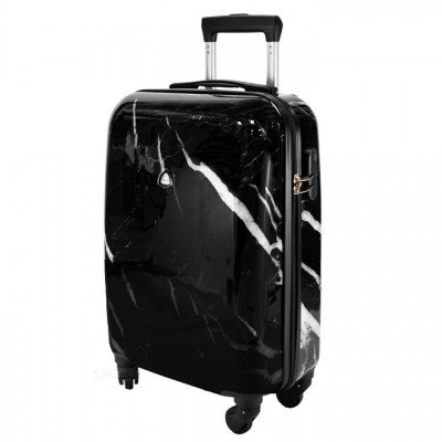 Валіза Semi Line 20" (S) Black Marble (T5730-1), код: 10624