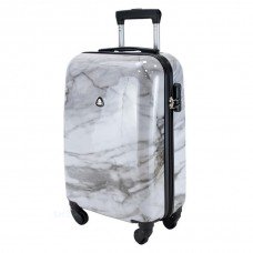 Валіза Semi Line 20" (S) White Marble (T5731-1)