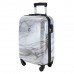 Валіза Semi Line 20" (S) White Marble (T5731-1), код: 10625 Валіза Semi Line 20" (S) White Marble (T5731-1), код: 10625
