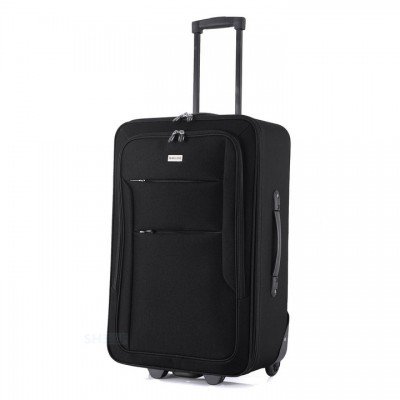 Валіза Semi Line 24" (M) Black (T5676-2), код: 12050
